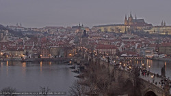 Pražský hrad, Karlův most, Vltava