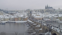 Pražský hrad, Karlův most, Vltava