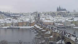 Pražský hrad, Karlův most, Vltava