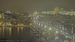 Pražský hrad, Karlův most, Vltava
