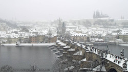 Pražský hrad, Karlův most, Vltava
