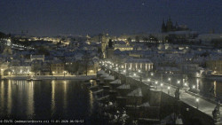 Pražský hrad, Karlův most, Vltava