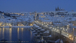 Pražský hrad, Karlův most, Vltava