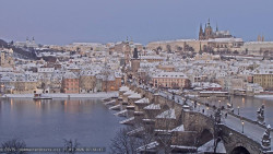 Pražský hrad, Karlův most, Vltava