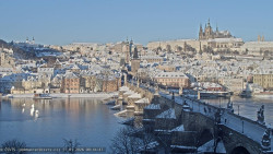 Pražský hrad, Karlův most, Vltava