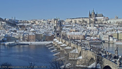 Pražský hrad, Karlův most, Vltava