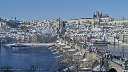 Pražský hrad, Karlův most, Vltava