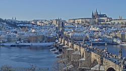Pražský hrad, Karlův most, Vltava
