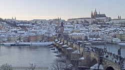 Pražský hrad, Karlův most, Vltava