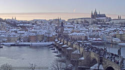 Pražský hrad, Karlův most, Vltava
