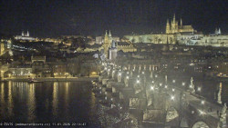 Pražský hrad, Karlův most, Vltava