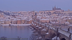 Pražský hrad, Karlův most, Vltava