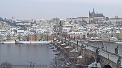 Pražský hrad, Karlův most, Vltava