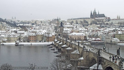 Pražský hrad, Karlův most, Vltava