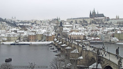 Pražský hrad, Karlův most, Vltava