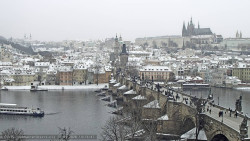 Pražský hrad, Karlův most, Vltava