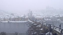 Pražský hrad, Karlův most, Vltava