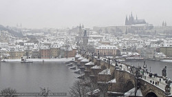 Pražský hrad, Karlův most, Vltava