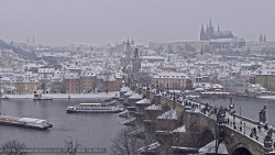 Pražský hrad, Karlův most, Vltava