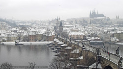 Pražský hrad, Karlův most, Vltava
