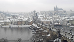 Pražský hrad, Karlův most, Vltava