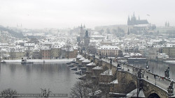 Pražský hrad, Karlův most, Vltava