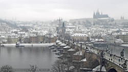 Pražský hrad, Karlův most, Vltava