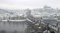 Pražský hrad, Karlův most, Vltava