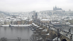 Pražský hrad, Karlův most, Vltava