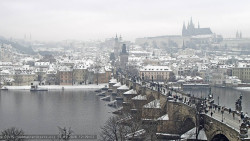 Pražský hrad, Karlův most, Vltava