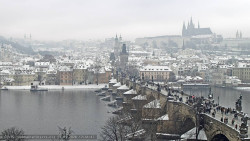 Pražský hrad, Karlův most, Vltava