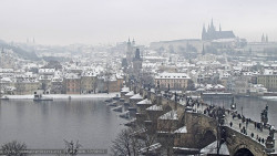 Pražský hrad, Karlův most, Vltava