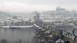 Pražský hrad, Karlův most, Vltava