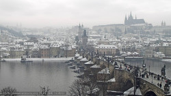 Pražský hrad, Karlův most, Vltava