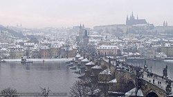 Pražský hrad, Karlův most, Vltava