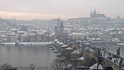 Pražský hrad, Karlův most, Vltava