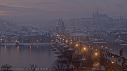 Pražský hrad, Karlův most, Vltava