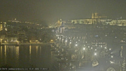 Pražský hrad, Karlův most, Vltava