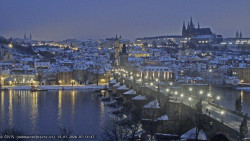 Pražský hrad, Karlův most, Vltava