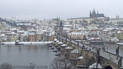 Pražský hrad, Karlův most, Vltava