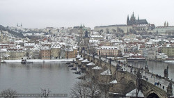 Pražský hrad, Karlův most, Vltava