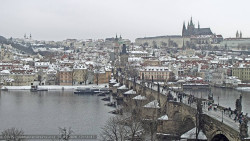 Pražský hrad, Karlův most, Vltava