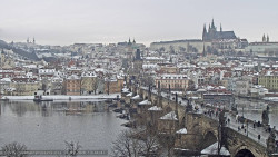 Pražský hrad, Karlův most, Vltava