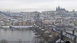Pražský hrad, Karlův most, Vltava