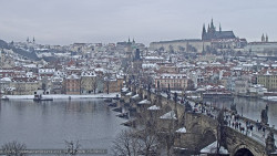 Pražský hrad, Karlův most, Vltava