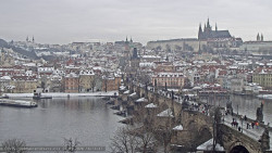 Pražský hrad, Karlův most, Vltava