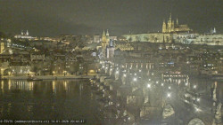 Pražský hrad, Karlův most, Vltava