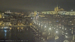 Pražský hrad, Karlův most, Vltava