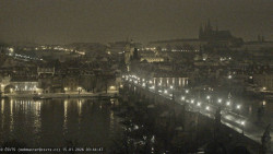 Pražský hrad, Karlův most, Vltava