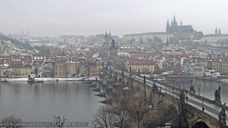 Pražský hrad, Karlův most, Vltava